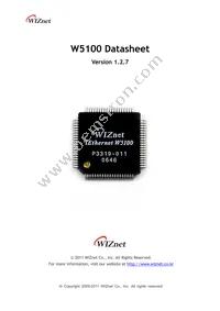 W5100 Datasheet Cover