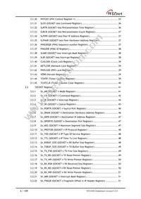 W5100S-L Datasheet Page 6