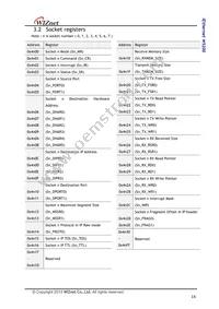 W5200 Datasheet Page 16