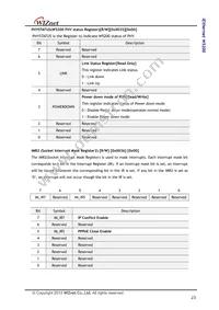 W5200 Datasheet Page 23