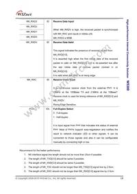 W5300 Datasheet Page 18