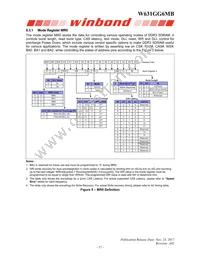 W631GG6MB15J Datasheet Page 17