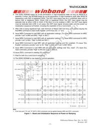 W631GG8KB15I TR Datasheet Page 13