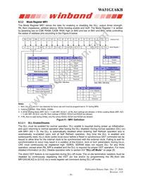 W631GU6KB11I Datasheet Page 20