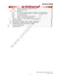 W631GU6MB12J Datasheet Page 4