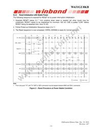 W631GU8KB11I Datasheet Page 14