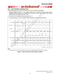 W631GU8MB15I Datasheet Page 14