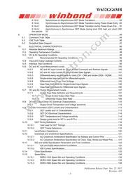 W632GG6MB15J Datasheet Page 3