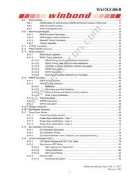 W632GG8KB15I TR Datasheet Page 2