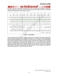 W632GU6MB15I Datasheet Page 16