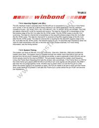 W6811IWG Datasheet Page 12
