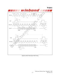 W6811IWG Datasheet Page 15