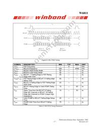 W6811IWG Datasheet Page 17