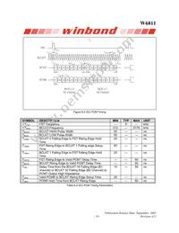 W6811IWG Datasheet Page 18