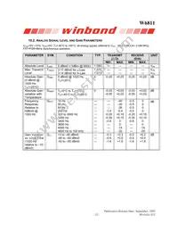 W6811IWG Datasheet Page 22