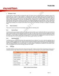 W681308DG Datasheet Page 23