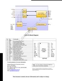 W681512S Datasheet Page 2