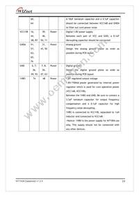 W7100A-100LQFP Datasheet Page 23