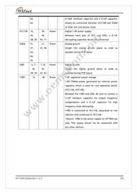 W7100A-S2E-100 Datasheet Page 23