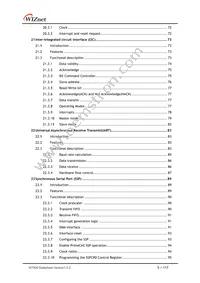 W7500 Datasheet Page 5
