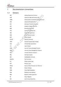 W7500 Datasheet Page 11