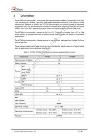 W7500-S2E Datasheet Page 7