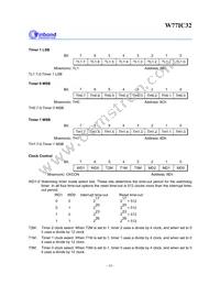 W77IC32A25PL Datasheet Page 14