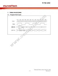 W78C438C40PL Datasheet Page 15