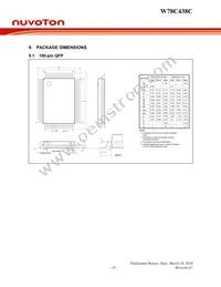 W78C438C40PL Datasheet Page 19