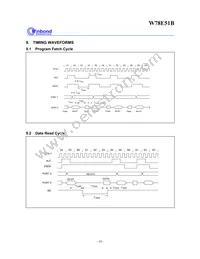 W78E051B40PL Datasheet Page 18