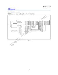 W78E051B40PL Datasheet Page 22