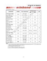 W78E052C40PL Datasheet Page 12