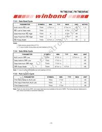 W78E054C40PL Datasheet Page 16