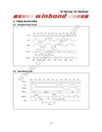 W78E054C40PL Datasheet Page 18