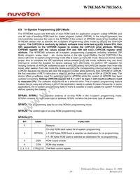 W78E365A40DL Datasheet Page 20