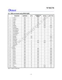 W78E378 Datasheet Page 10