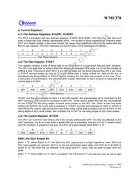 W78E378 Datasheet Page 19