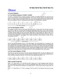 W78E378A10PL Datasheet Page 18