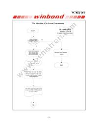 W78E516B40PL Datasheet Page 18