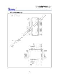 W78I052A24PL Datasheet Page 4