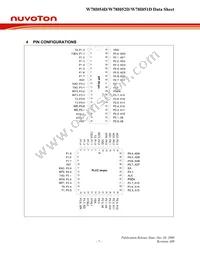 W78I054DFG Datasheet Page 7