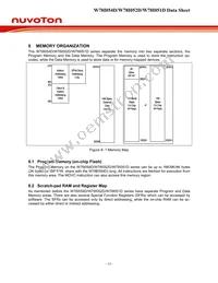 W78I054DFG Datasheet Page 14