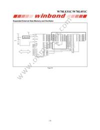 W78L051C24PL Datasheet Page 20