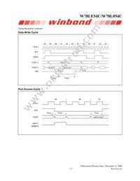 W78L054C24PL Datasheet Page 17