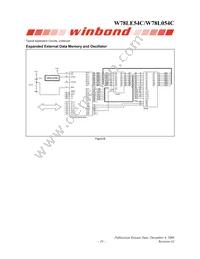 W78L054C24PL Datasheet Page 19