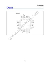 W78L801A24FL Datasheet Page 4