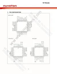 W79E201A16PL Datasheet Page 4
