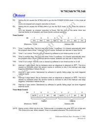 W79L548A25PL Datasheet Page 13