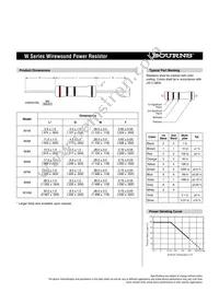 W7M82R0J Datasheet Page 2