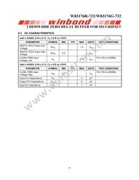 W83176G-732 Datasheet Page 9